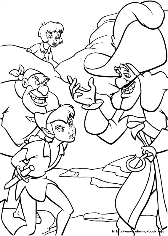 Peter Pan 2 coloring picture